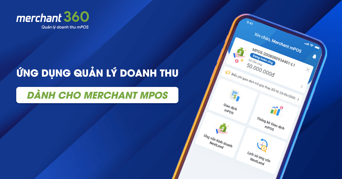 NextPay Merchant 360 - Quản lý doanh thu, theo dõi giao dịch, ứng vốn ...